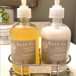 Barr Co Hand Lotion & Soap Duo with Caddy